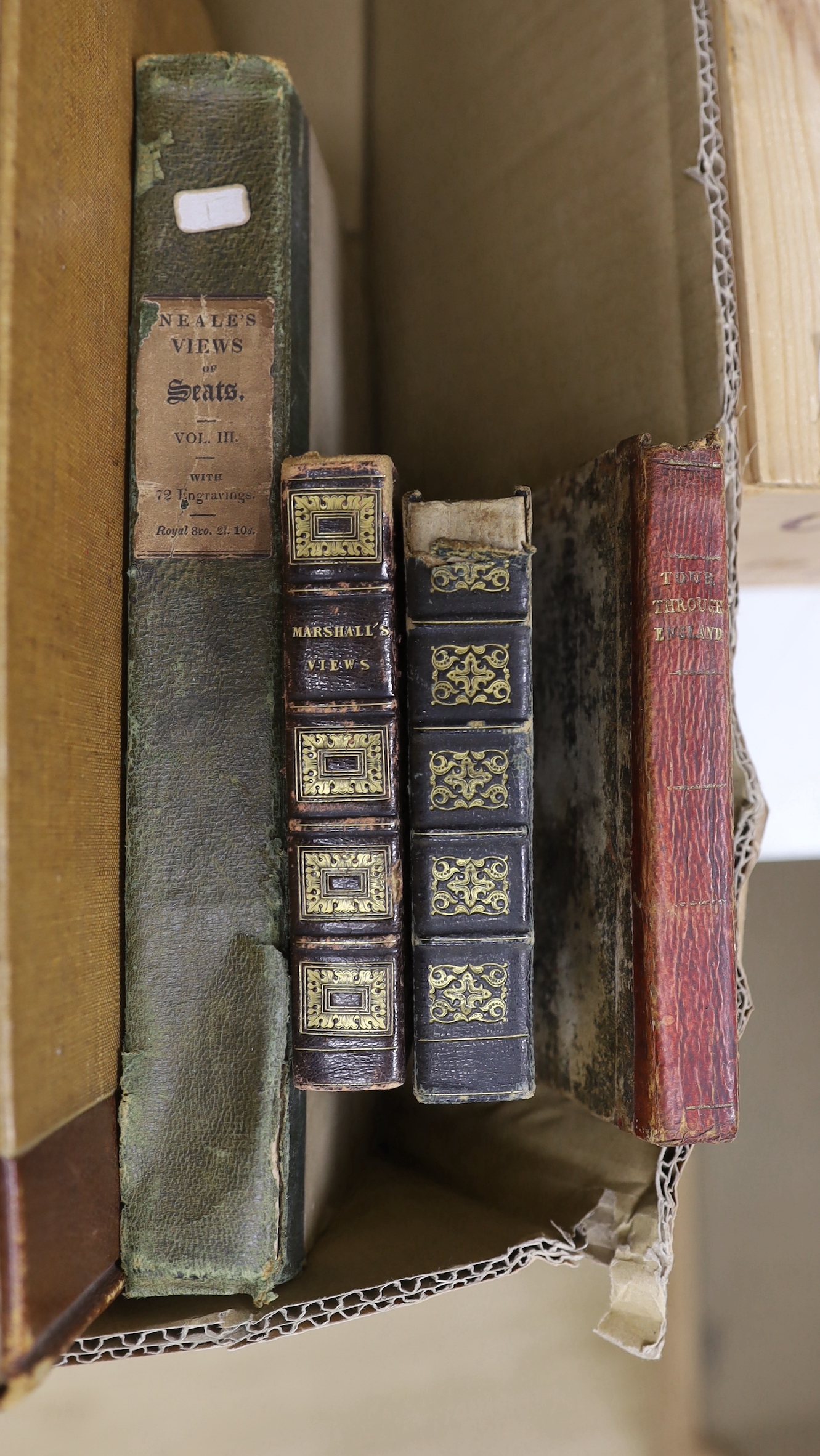 [Brydges, Samuel Egerton and Stebbing Shaw]-Typographical Miscellanies, Containing Ancient Histories, and Modern Descriptions, of Mansions, Churches, Monuments, and Families, vol. 1 [all published], 12 engraved plates, 1